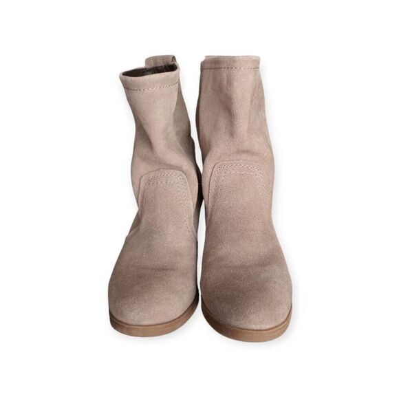 CANYON RIVER BLUES SAVANNAH WESTERNSUEDE BEIGE/TAUPE BOOTIES SZ.7.5 EUC. - Picture 3 of 9